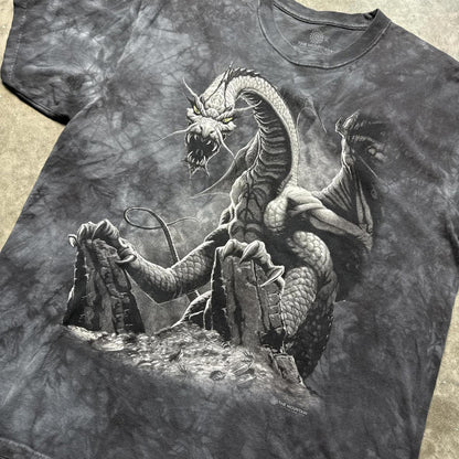 The Mountain Fantasy Jabberwocky Dragon Y2k 2001 T-Shirt [COPY]