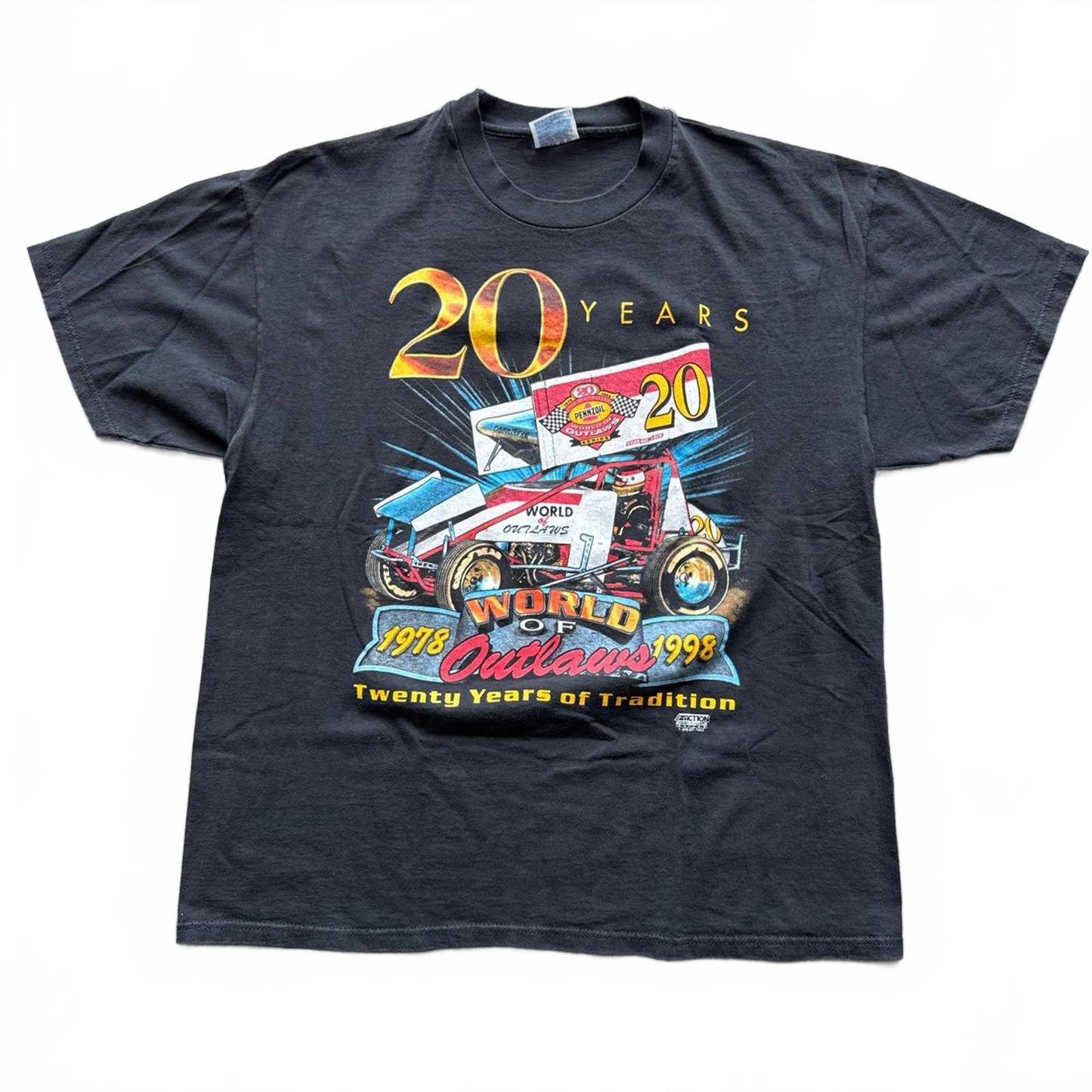 Action Sportswear Off-Road Derby Vintage 1998 Faded T-Shirt [COPY]