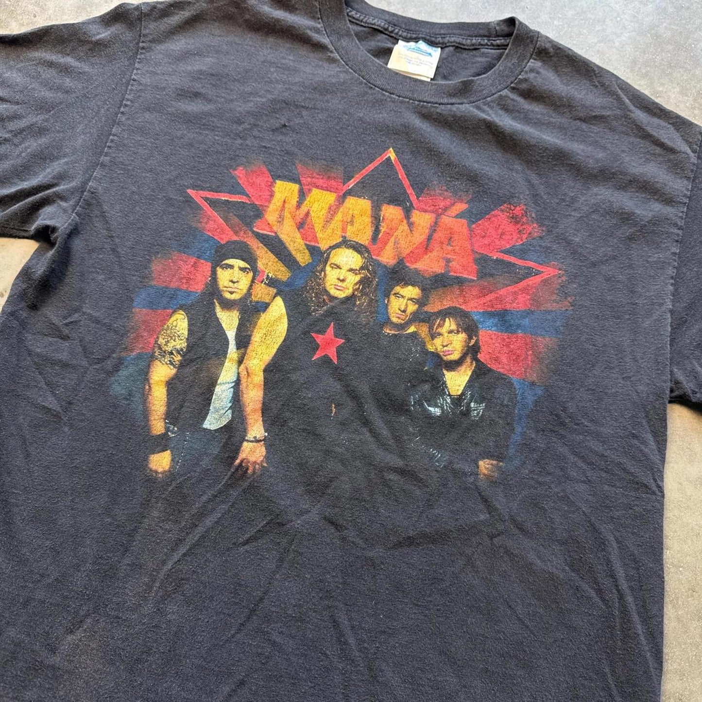 Vintage Y2k Rock Band Maná 2002 Tour Graphic T-Shirt [COPY]