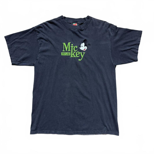 Mickey Mouse Licensed Logo Stitched Graphic T-Shirt  [COPY]