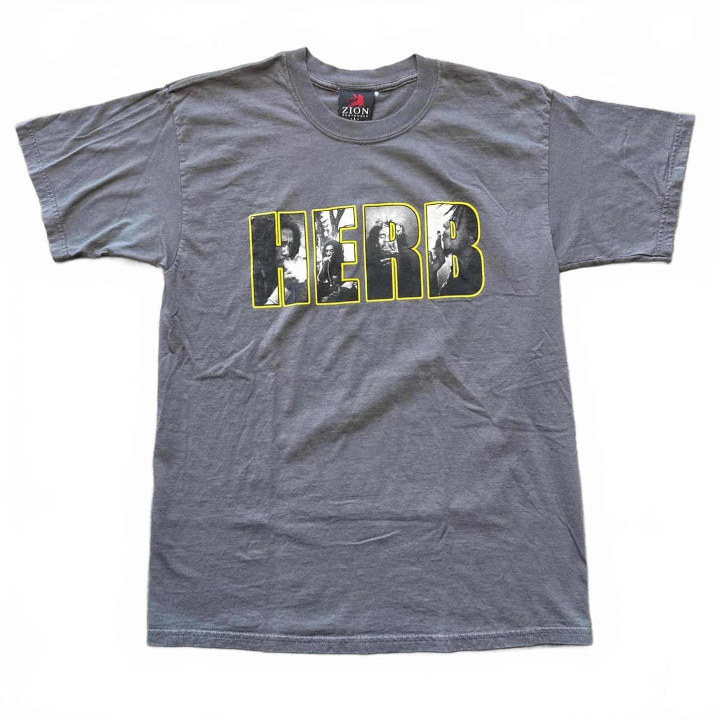 Herb Vintage 2000's Grey Zion Graphic T-Shirt [COPY]