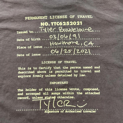 Tyler The Creator Call Me If You Get Lost Tour T-Shirt [COPY]