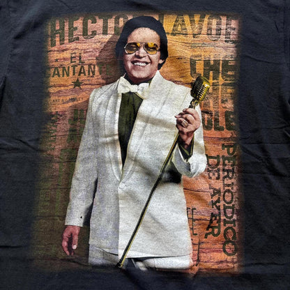 Hector Lavoe "El Cantante" Black Vintage Y2k T-shirt  [COPY]