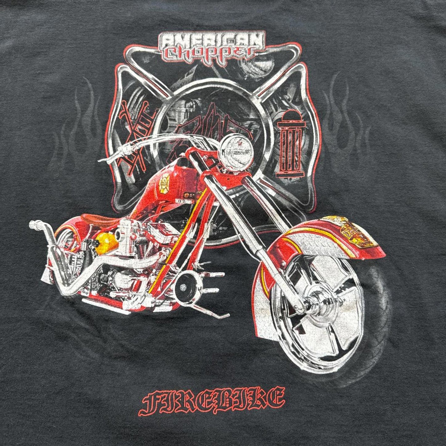 2000s American Chopper Motorcycle Y2k Graphic T-Shirt [COPY]