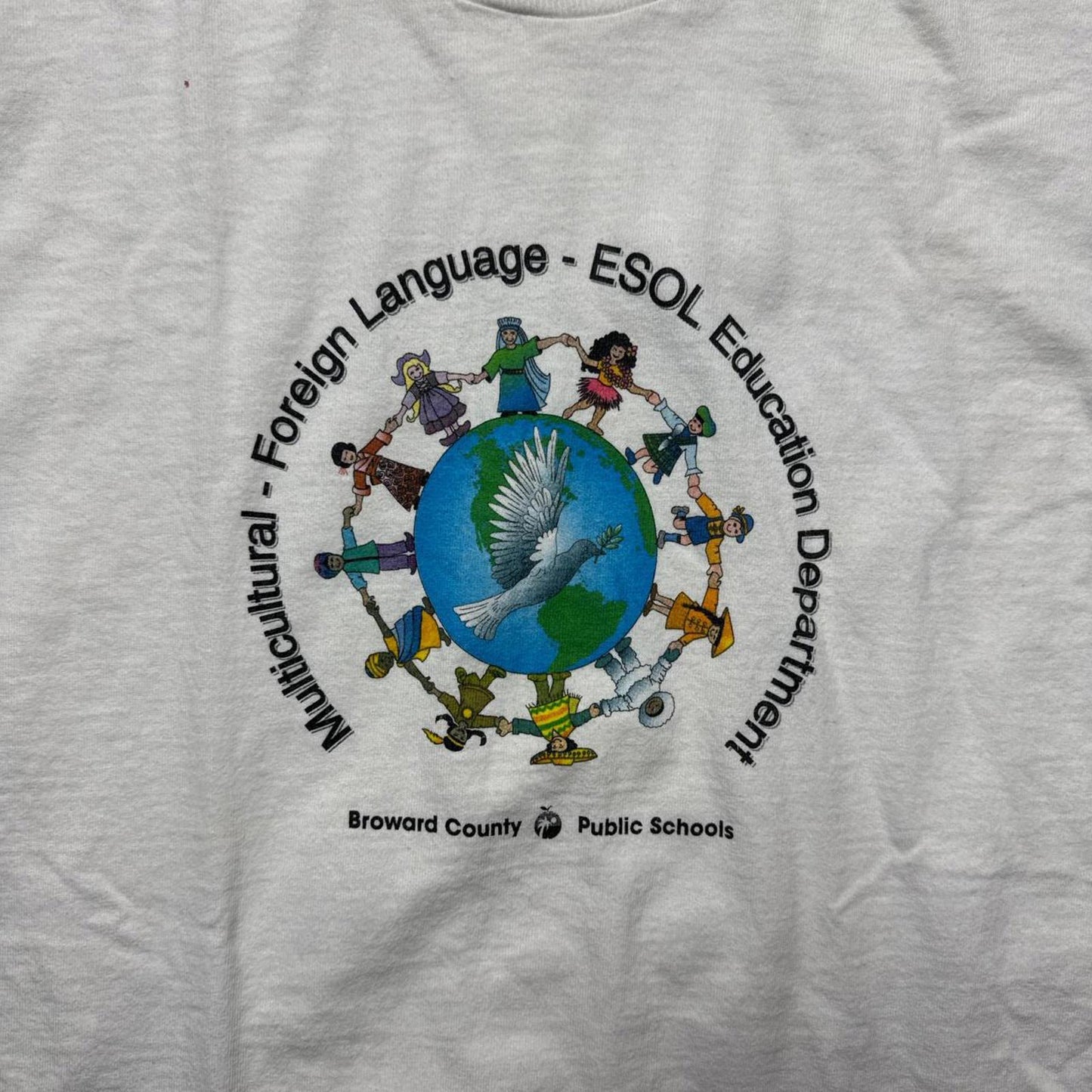 ESL Education 1990's Vintage Y2k Graphic T-Shirt [COPY]