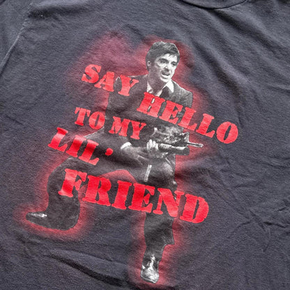 Scarface "Say Hello To My Little Friend" Vintage Y2k T-Shirt [COPY]