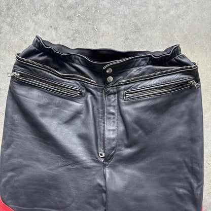 Leather Biker Motorcycle Pants  [COPY]