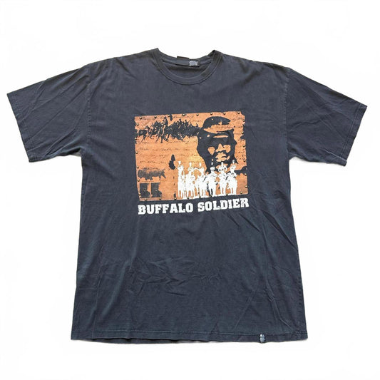 B.A.T. Wear Vintage Buffalo Soldier Graphic T-Shirt [COPY]