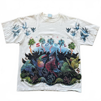 Caribbean Soul Nature Tropical 1998 AOP 90's T-Shirt [COPY]