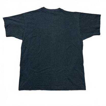 Black vintage 90s Streetwear Fruit Of The Loom T-Shirt [COPY]