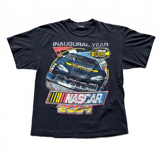 Nascar 2004 Y2k "Inaugural Year" Jeff Gordon Faded T-Shirt  [COPY]