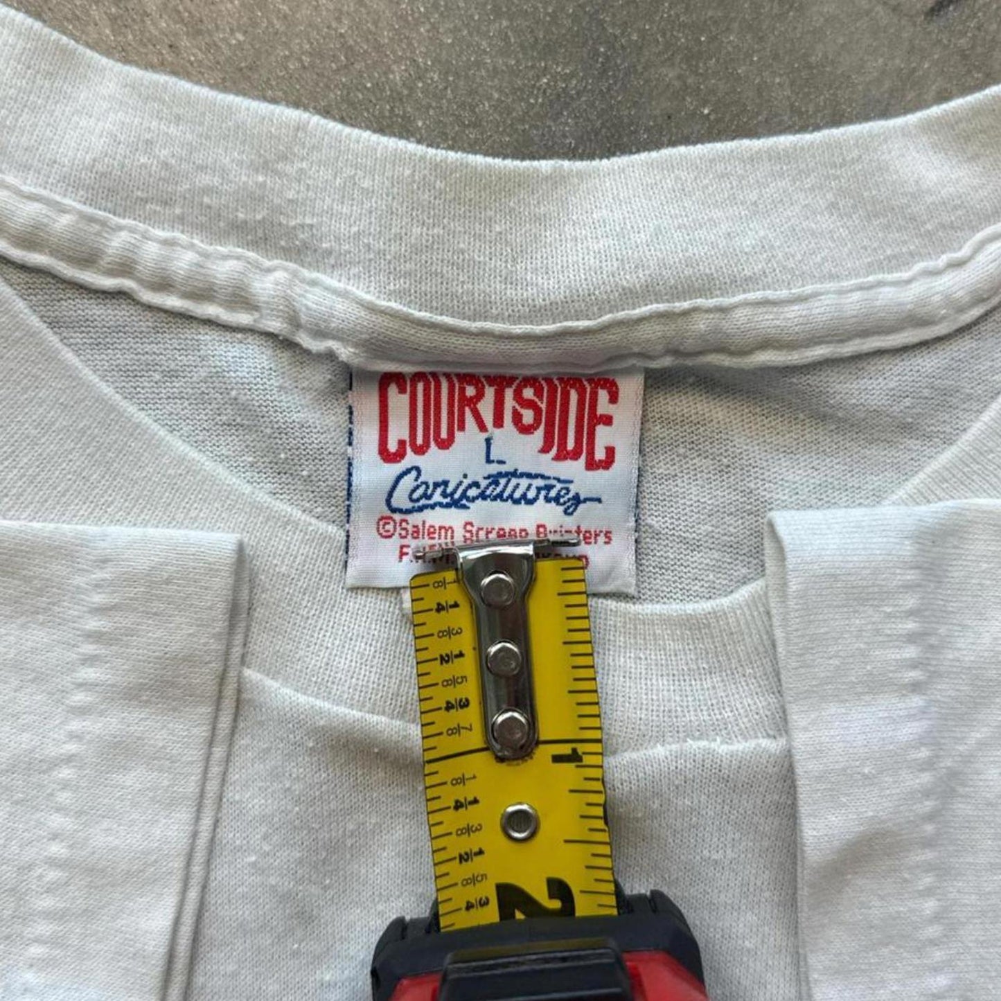 Salem "The Drive For Five!" NBA Official 1988 Lakers T-Shirt [COPY]