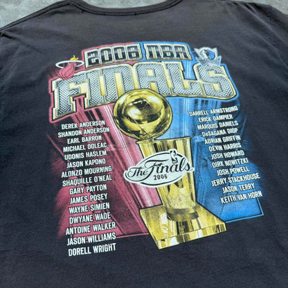 Reebok 2006 NBA Finals “Heat vs Mavericks” Graphic T-shirt  [COPY]