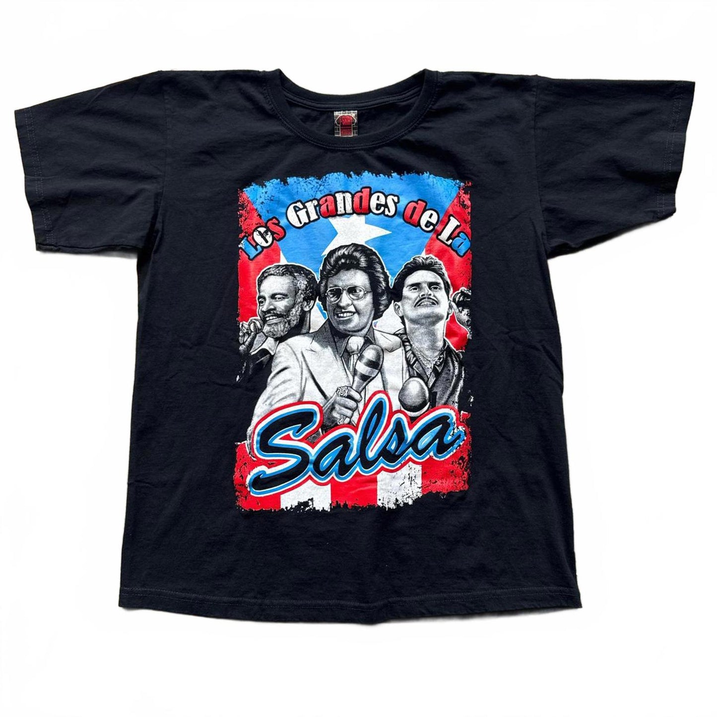 Puerto Rican "Los Grandes De la Salsa" Latin Music T-Shirt [COPY]