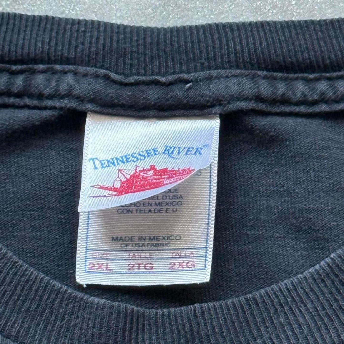 Faded 2005 Tennessee River Lynyrd Skynyrd Y2K Band T-shirt  [COPY]