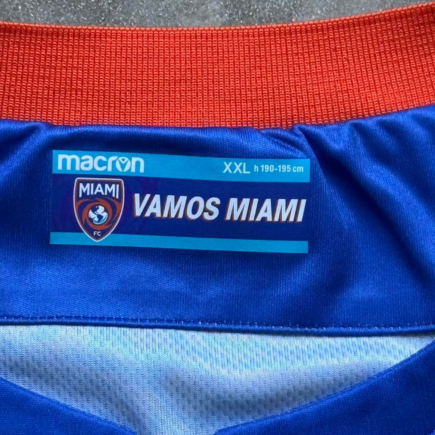 Macron Miami Fusion Fc Away Futbol Soccer Jersey  [COPY]