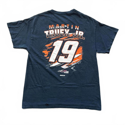 Vintage Y2k Faded Martin Truex Jr #19 NASCAR Graphic T-Shirt [COPY]