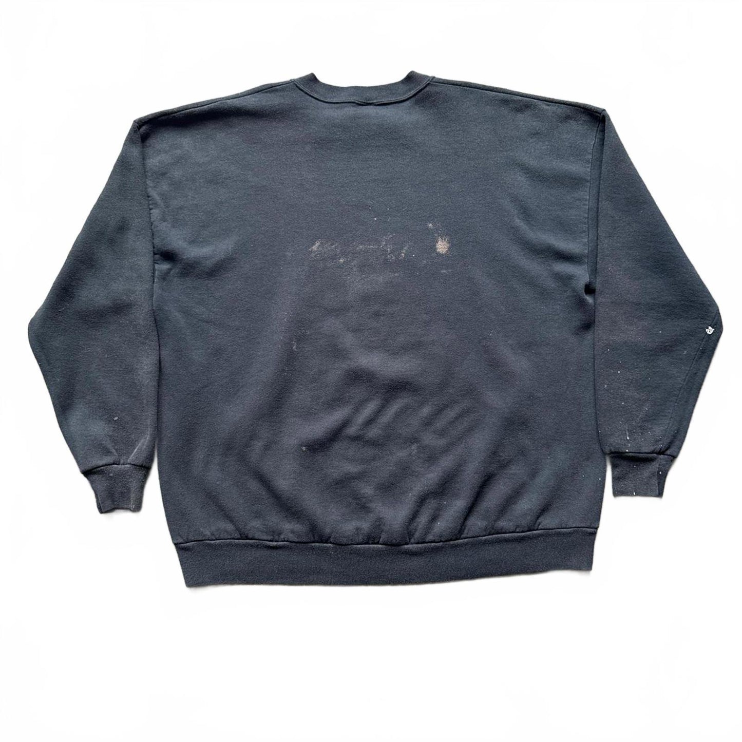 Trenton “Go Bulldogs” 80’s Jerzees Black Faded Crewneck  [COPY]