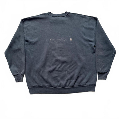 Trenton “Go Bulldogs” 80’s Jerzees Black Faded Crewneck  [COPY]