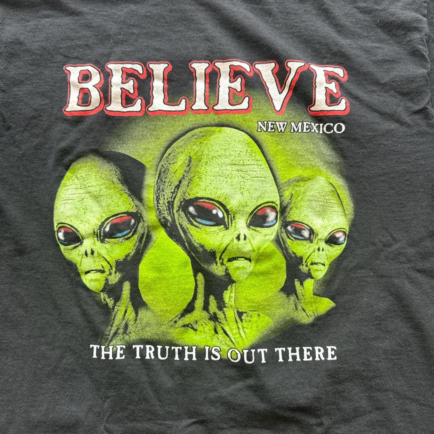 Fantasy "Believe The Truth Is Out There" Alien Y2k T-Shirt  [COPY]