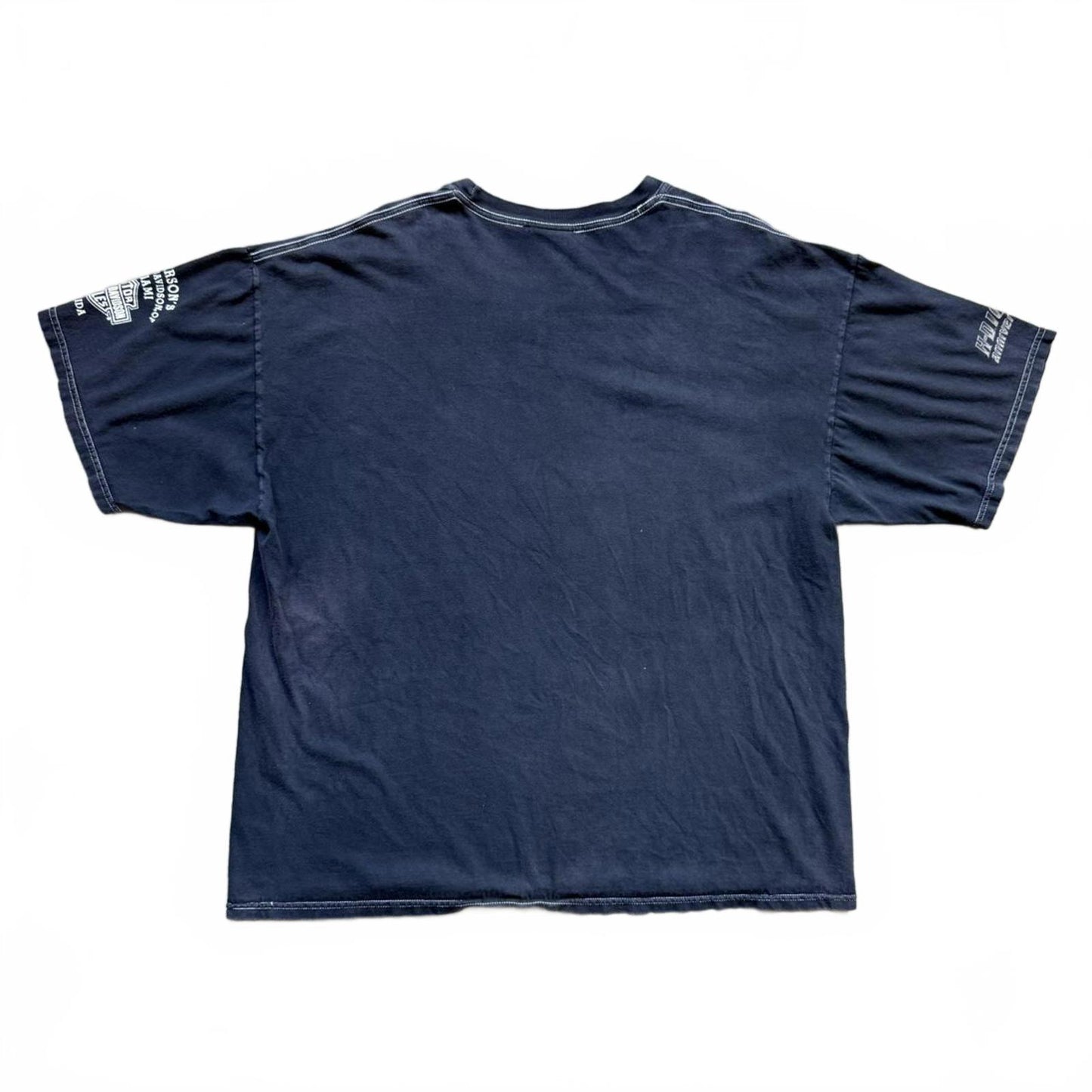 Harley-Davidson 2008 “105th anniversary skull” Y2K T-shirt [COPY]