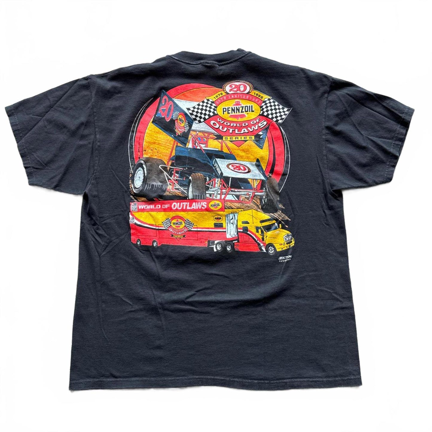 Action Sportswear Off-Road Derby Vintage 1998 Faded T-Shirt [COPY]