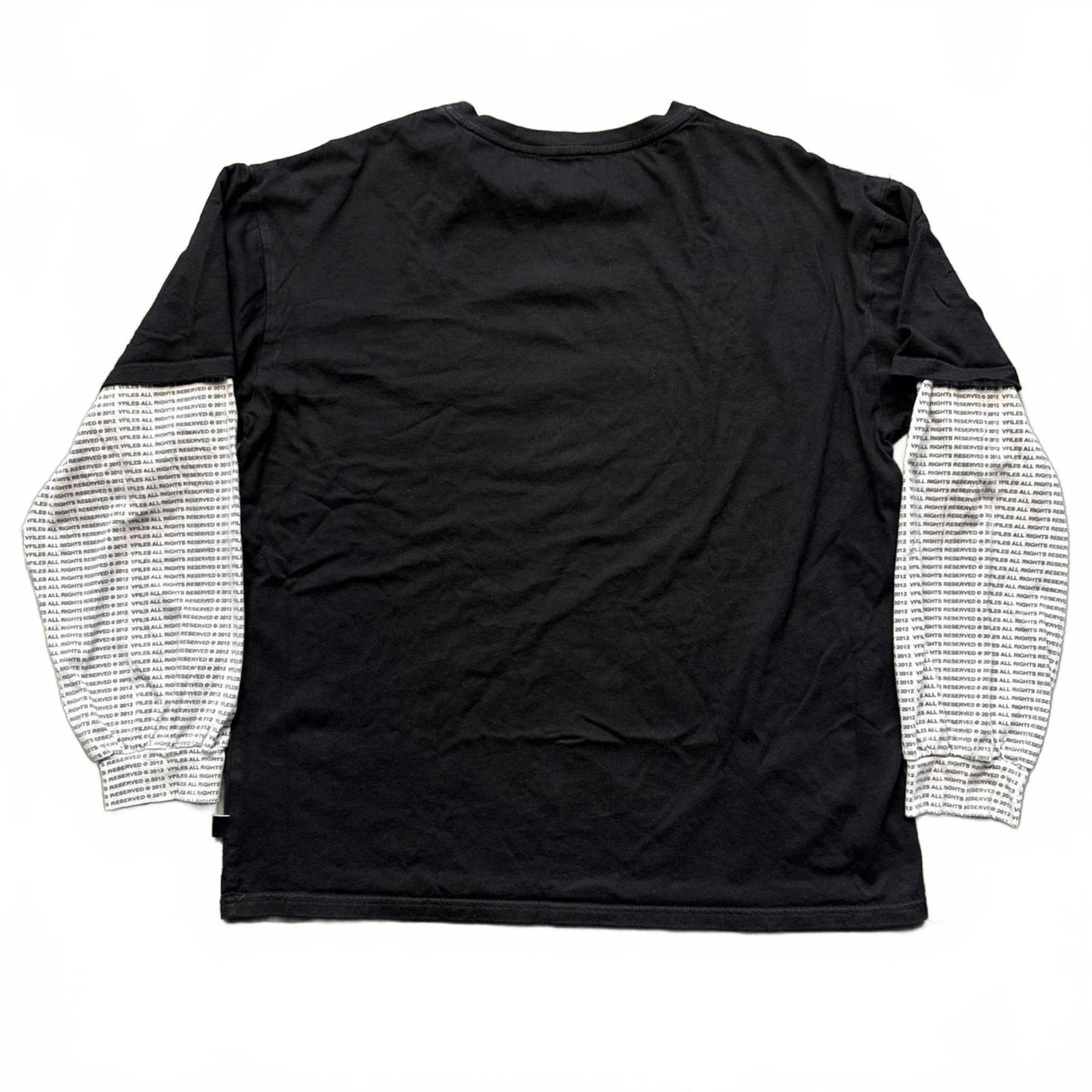 Vfiles Skating Oversized With Under Long Sleeve T-Shirt  [COPY]