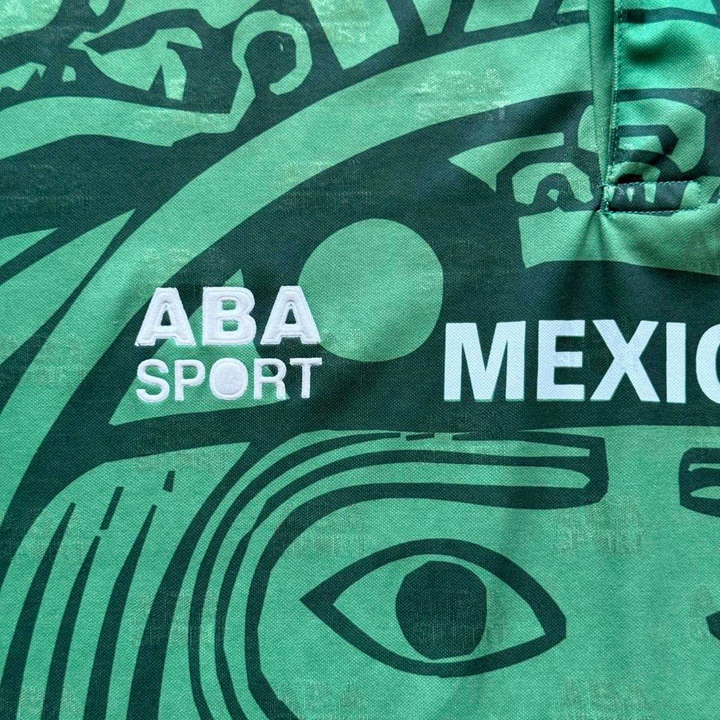 ABA SPORT Mexico 1997 National Home Soccer Futbol Jersey [COPY]