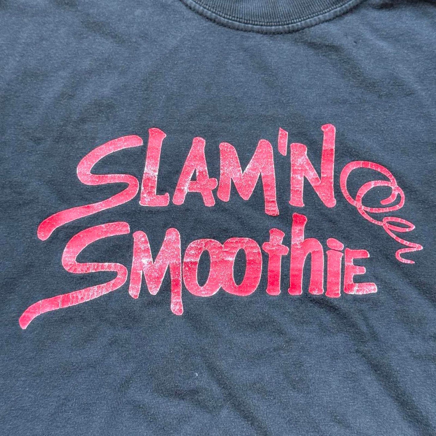 Slamin’ Smoothie “Get Juiced” Faded Graphic T-Shirt  [COPY]
