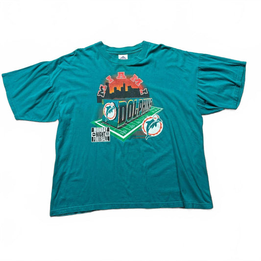 Miami Dolphins Football 1995 League Leader T-shirt [COPY]