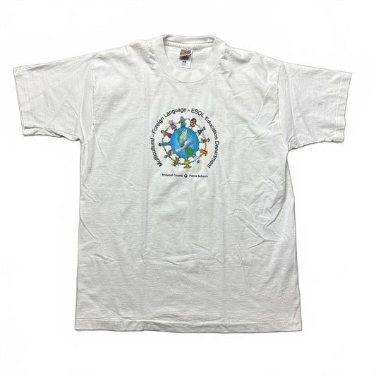 ESL Education 1990's Vintage Y2k Graphic T-Shirt [COPY]
