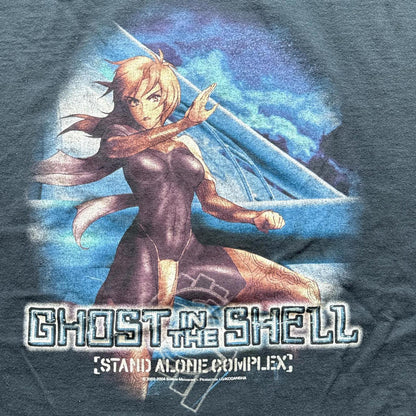 Faded Ghost In The Shell: Stand Alone Complex Promo T-Shirt  [COPY]