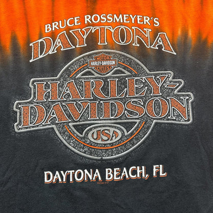 Harley Davidson Tie Dye Long Sleeve Y2k 2008 T-Shirt  [COPY]