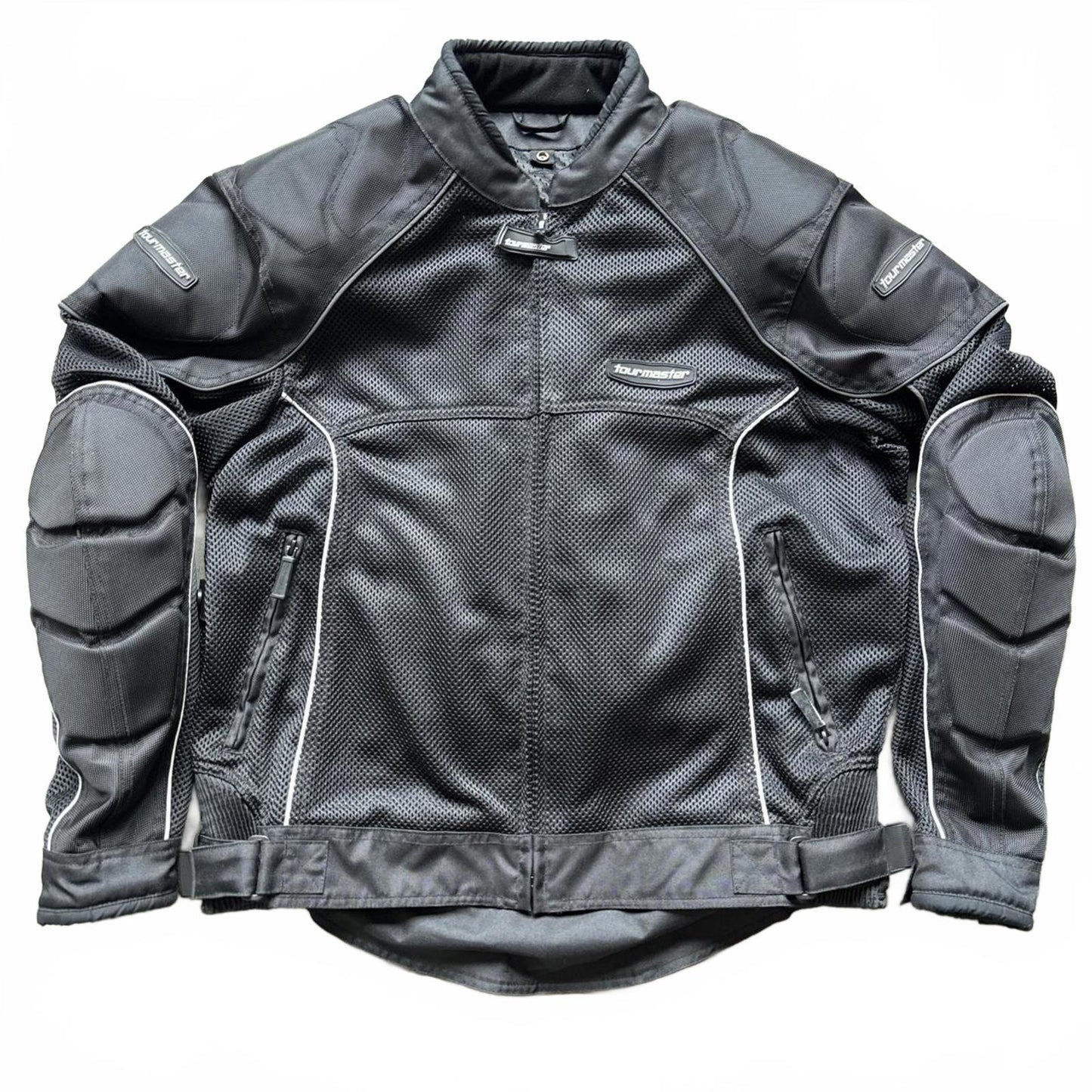 Opium Black Tactical Biker Mesh Jacket With Secret Pockets [COPY]