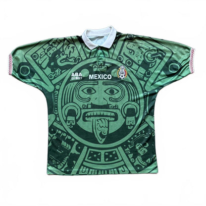 ABA SPORT Mexico 1997 National Home Soccer Futbol Jersey [COPY]