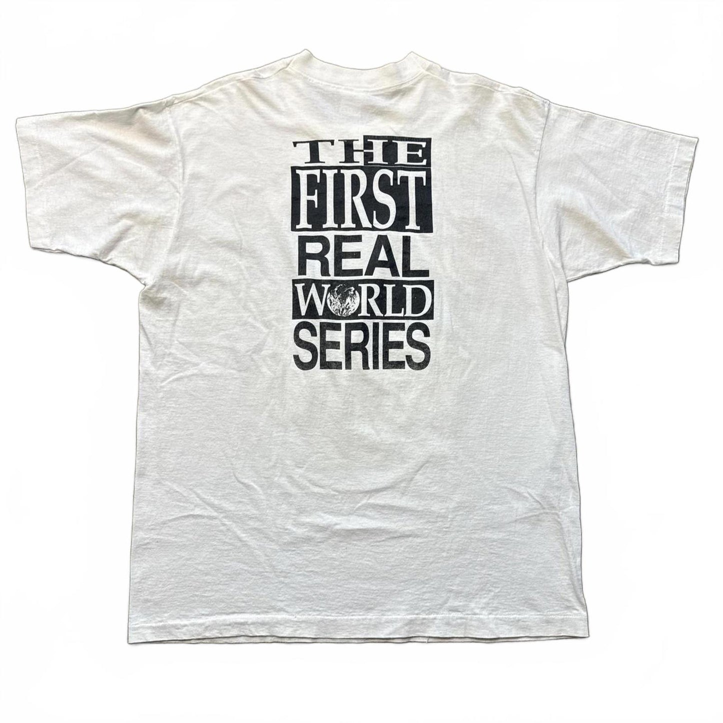 MBL Blue Jays Vs Braves 1992 "The First World Series" TShirt [COPY] [COPY]