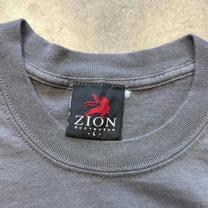 Herb Vintage 2000's Grey Zion Graphic T-Shirt [COPY]